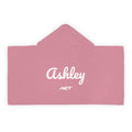 AET Ashley Hooded Towel | Soft Pink